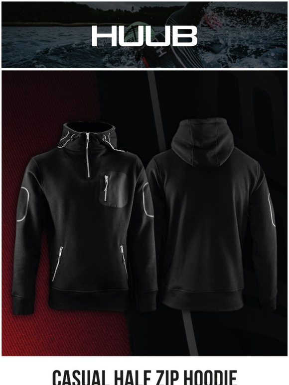 HUUB Design - FREE Casual Half Zip Hoodie when you buy any