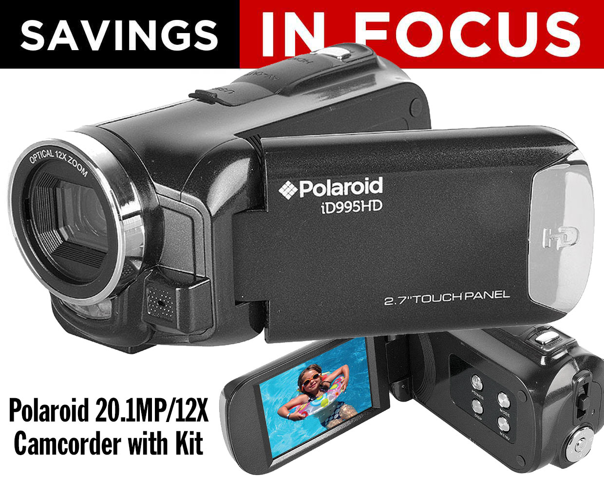 polaroid 20.1 megapixel digital camera