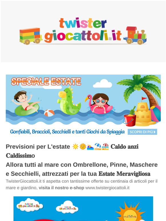 L'estate Meravigliosa targata TwisterGiocattoli