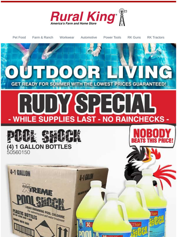 Rural Your Outdoor Headquarters! Milled