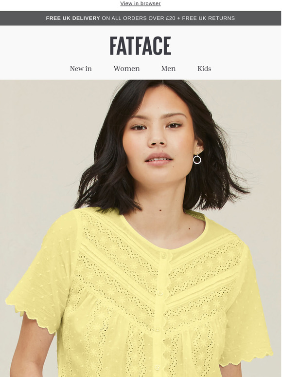 fat face ladies clothes