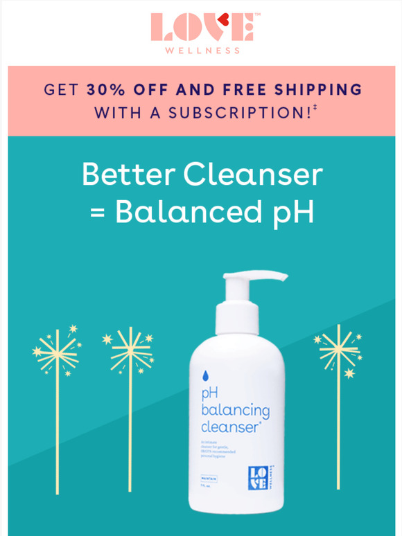 Love Wellness is your pH balance off? Milled