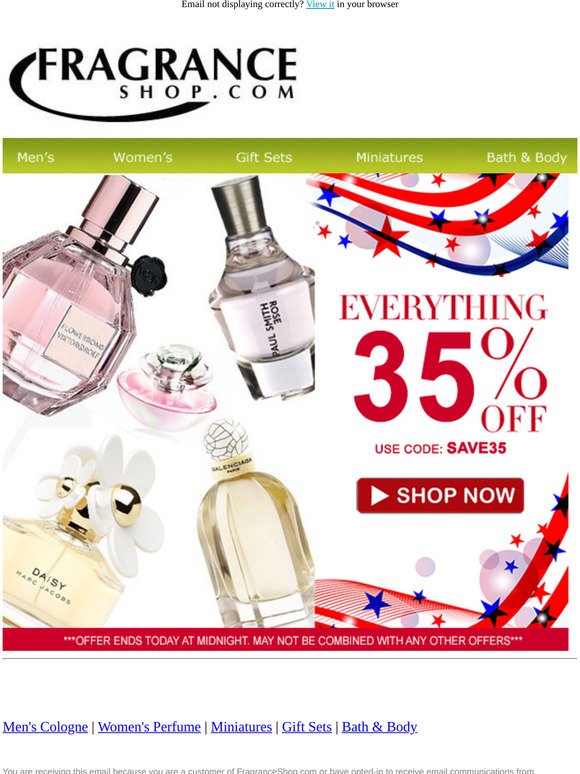 4th of july perfume sale