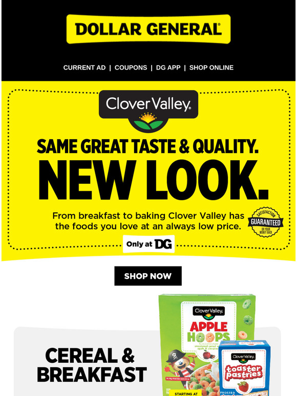 Dollar General Clover Valley has a new look. Milled