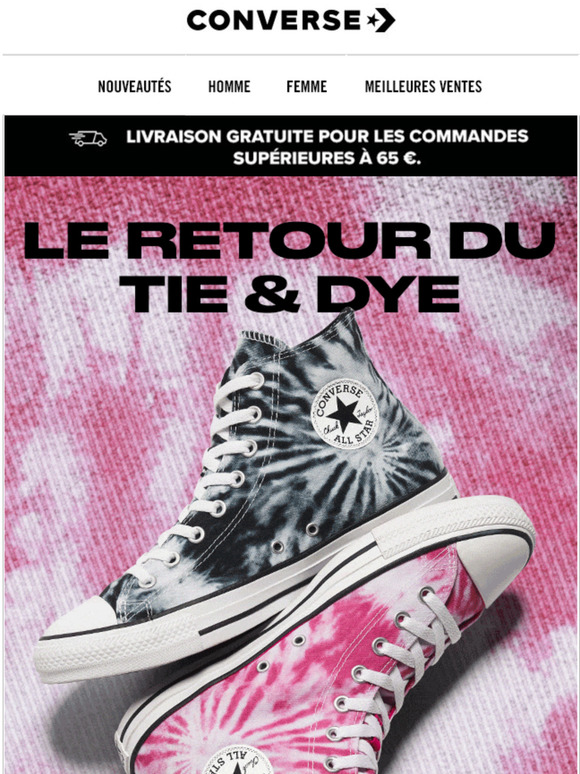 converse tie and dye femme