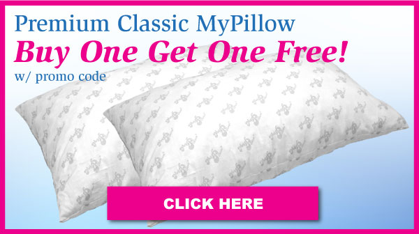 buy one get one my pillow promo code