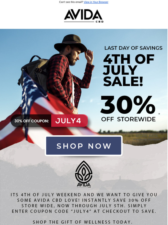 Independence Day Special Ends Today.