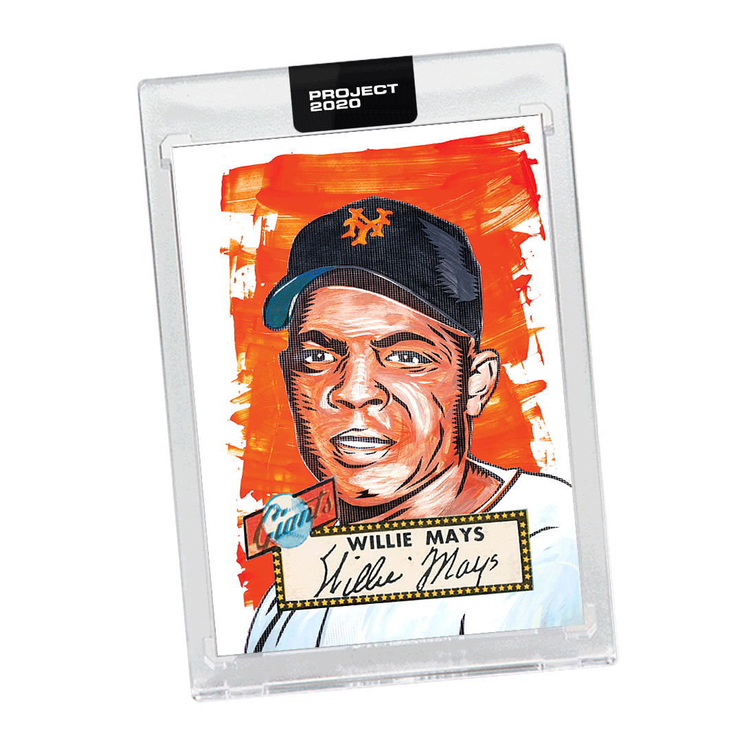 Topps Last Chance Blake Jamieson's Willie Mays Project 2020 Milled