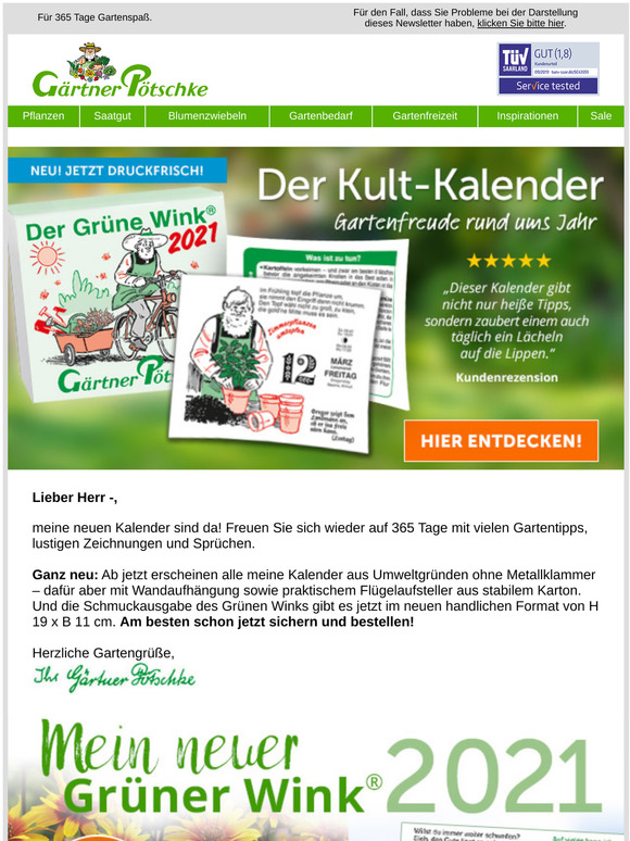 31+ Thalia Gärtner Pötschke Kalender 2021, Diese einteilung gibt