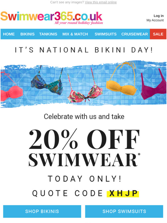 Celebrate National Bikini Day 👙
