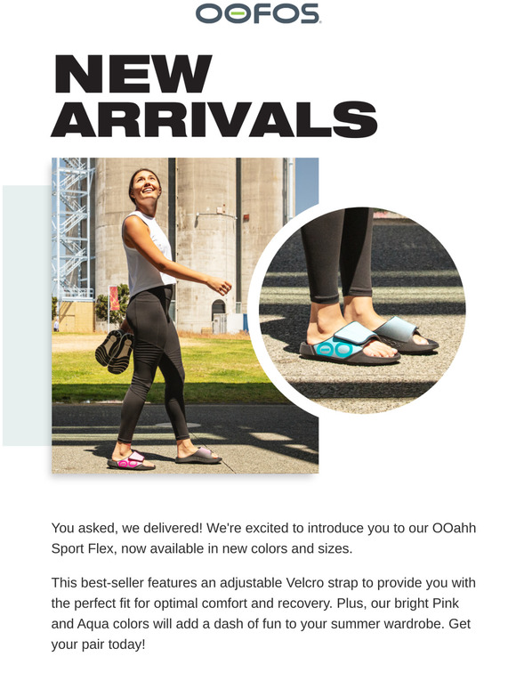 oofos ooahh sport flex