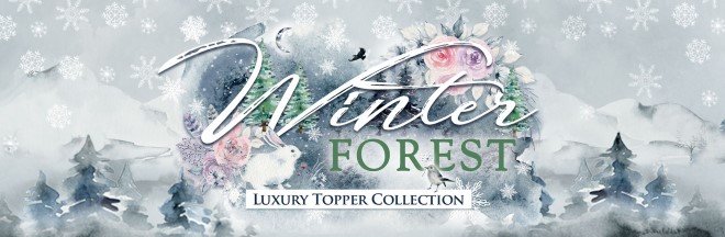 WFOREST101 Winter Forest Topper Collection Hunkydory