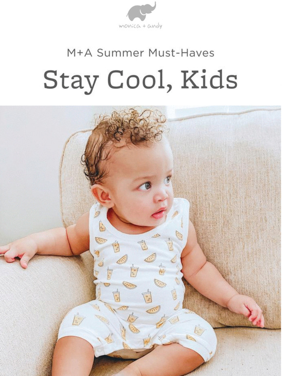 monica and andy romper