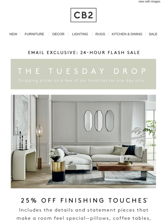 CB2 Email Newsletters Shop Sales, Discounts, and Coupon Codes Page 10