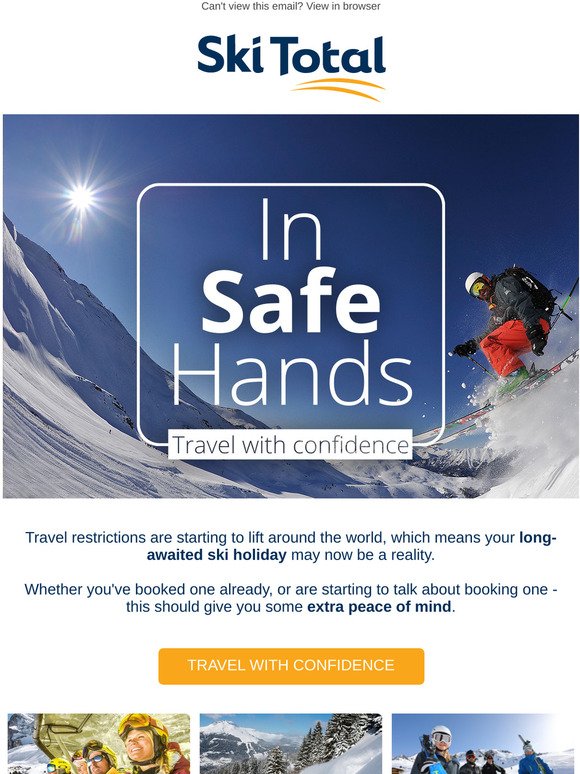 Extra peace of mind for your next ski holiday