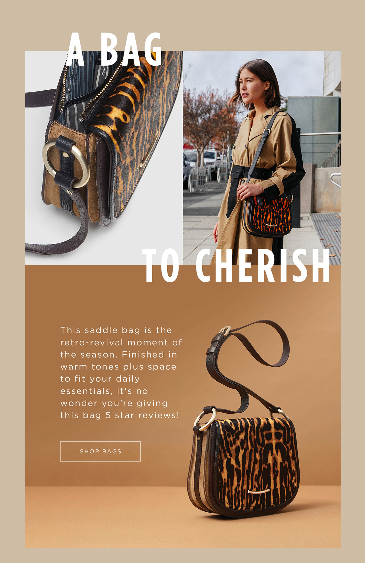 Mimco Bags To Cherish Milled