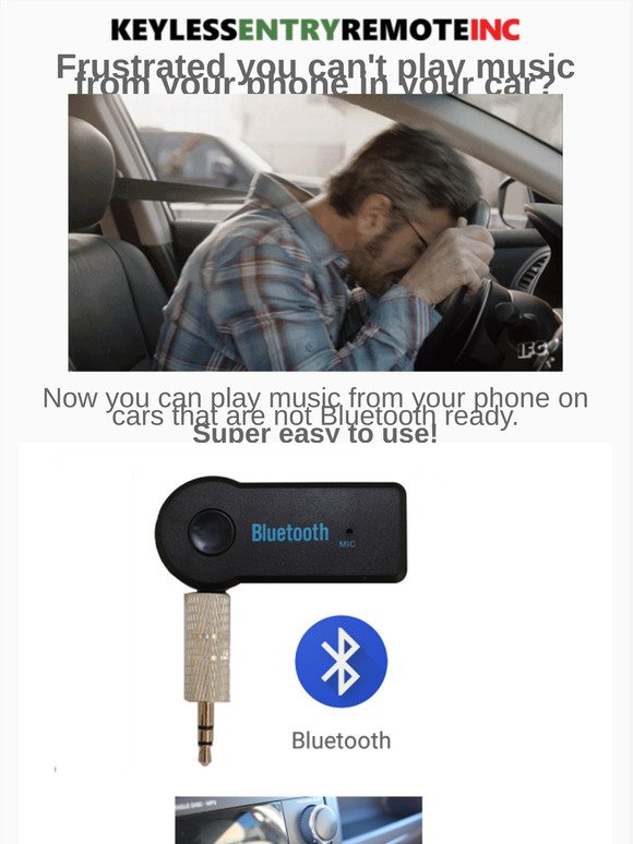 Add Bluetooth To Your Car With This Small Gadget