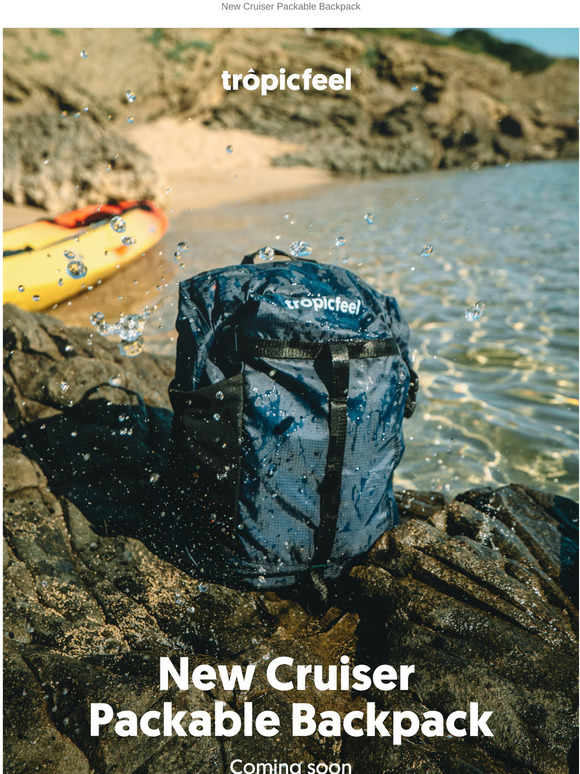 cruiser packable backpack