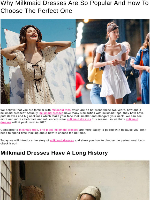Ever Pretty Why Milkmaid Dresses Are So Popular And How To Choose The