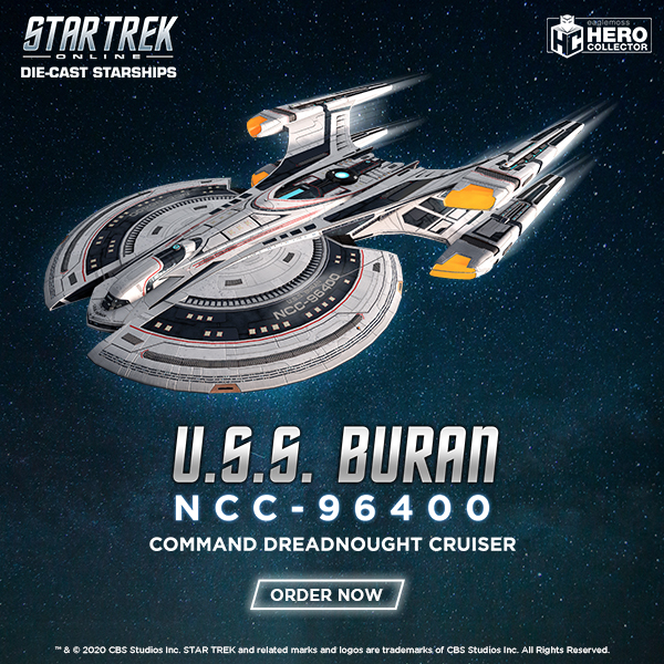 Eaglemoss Shop: 🆕 Star Trek Online | U.S.S. Buran NCC-96400 Starship ...