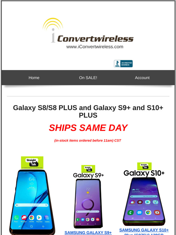 -🔥🔥~SHIPS NOW with FREE Shipping: Galaxy Phones with 📱MASSIVE SCREENS for Straight Talk.......FEW LEFT 🏃💨