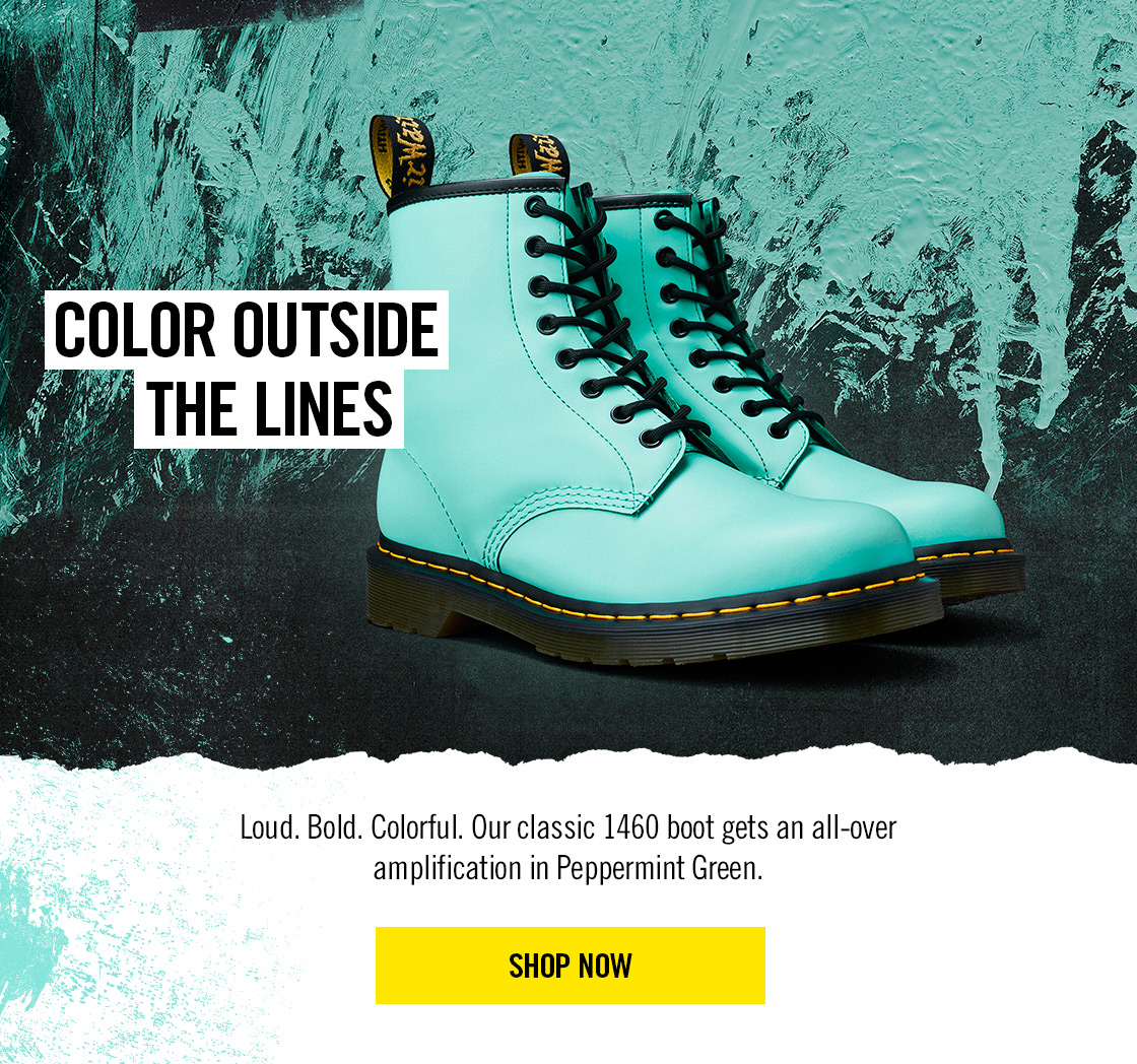 doc martens peppermint green