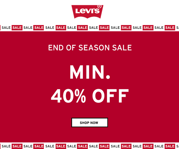 levi's end of season sale
