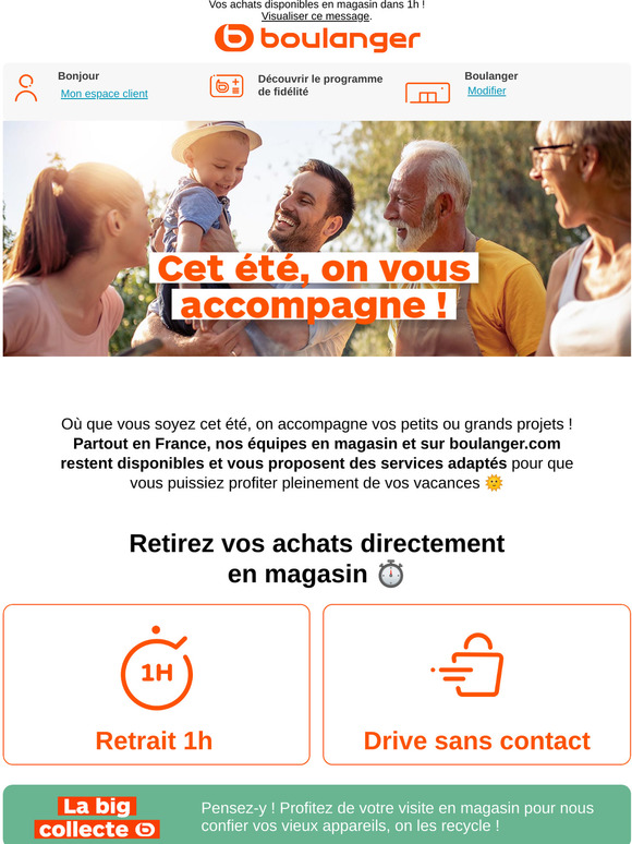 On vous accompagne où que vous soyez cet été !