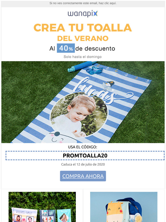 Crea tu toalla del verano ☀