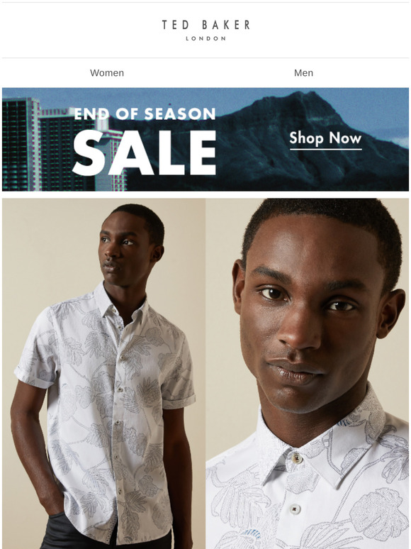 Ted Baker Ready to show off a new and improved you? Milled