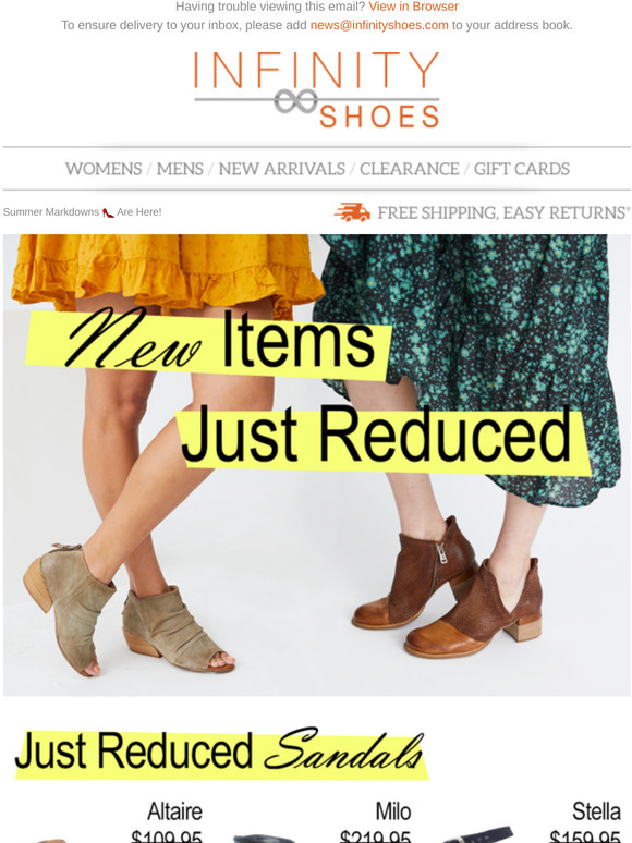 Summer Markdowns 👠 Are Here!