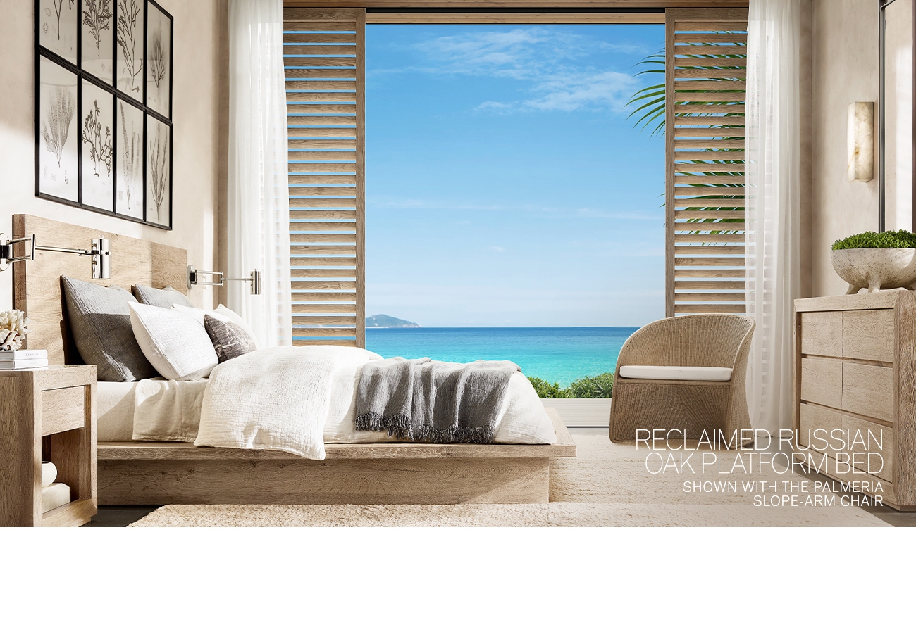 Restoration Hardware Introducing the RH Beach House 2020 Collection