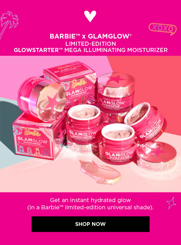 glam glow barbie