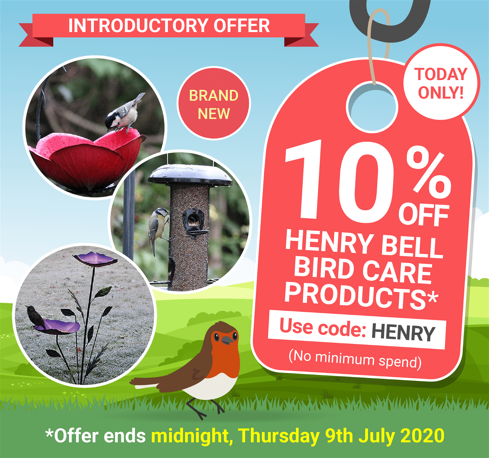 Garden Wildlife Direct Off New Henry Bell Bird Care Products Milled
