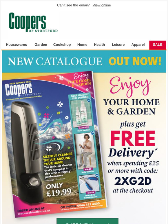 Coopers of Stortford NEW Catalogue Out Now! Milled