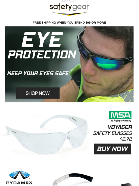 Discount Safety Gear Keep Your Eyes Safe with Eye Protection Gear! 👓