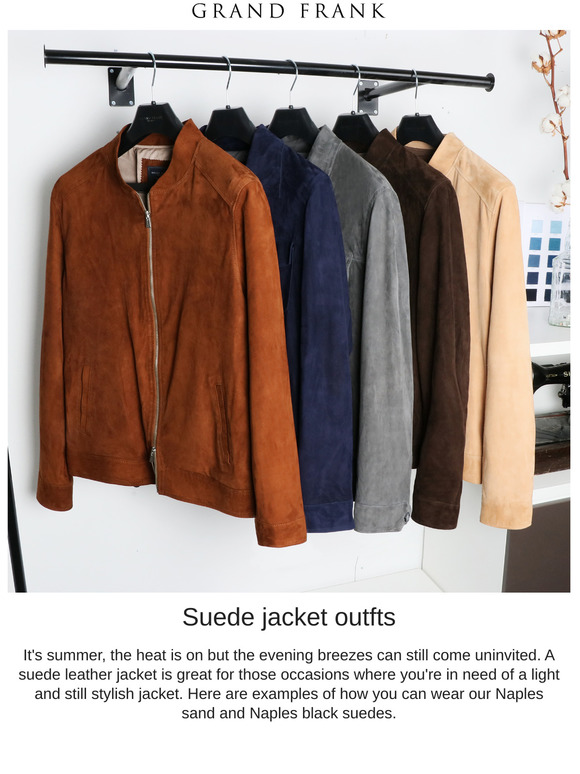 grand frank suede jacket