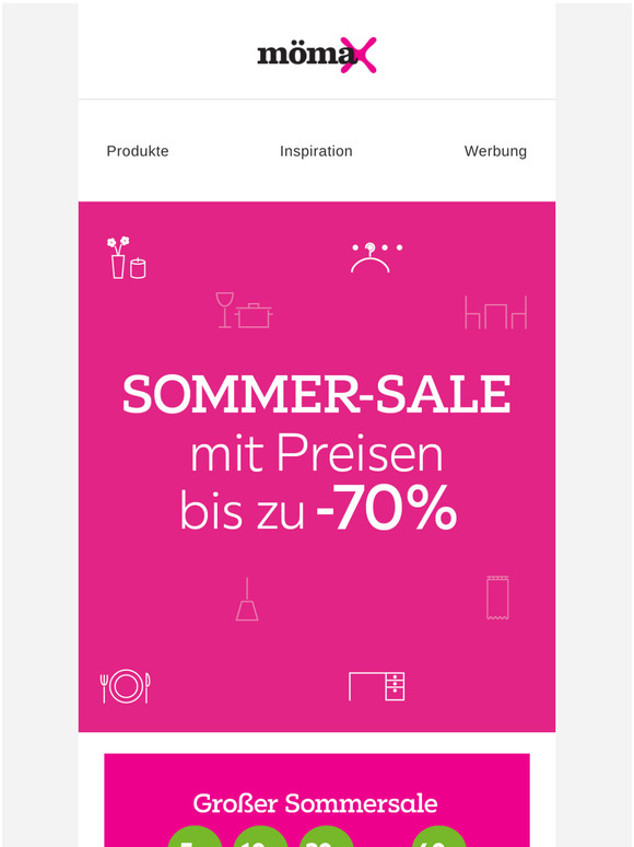 SALE! Bis zu -70%