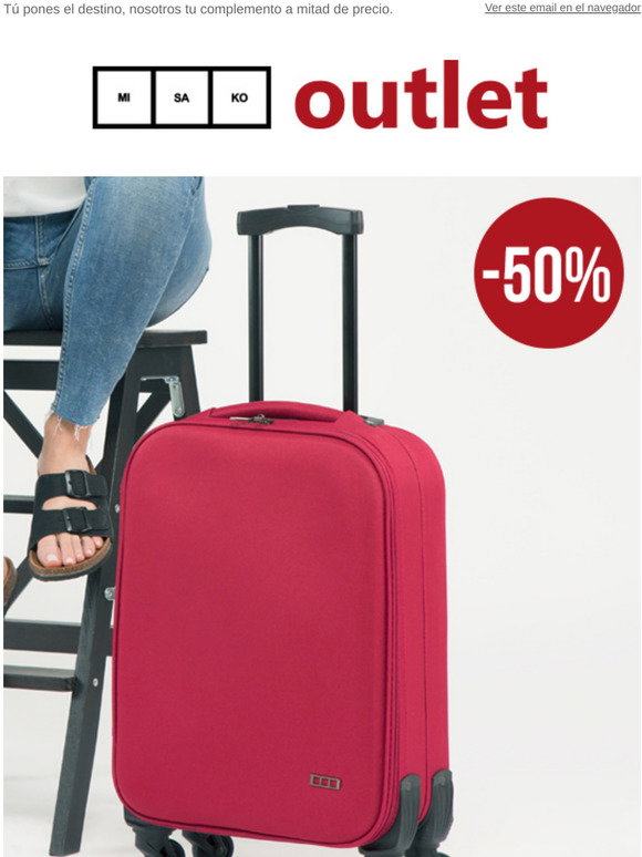 Misako Outlet: Complementos de viaje al 50% 🚗 | Milled