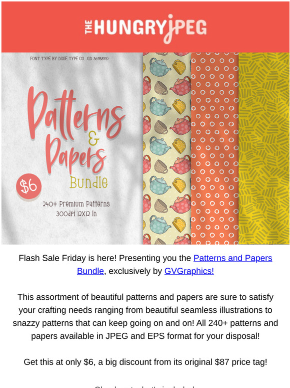 Download Directories Today Ltd Flash Sale Friday Patterns And Papers Bundle Milled