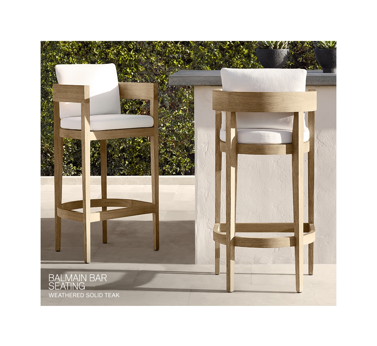 Restoration Hardware The Balmain Outdoor Collection. By Nicholas