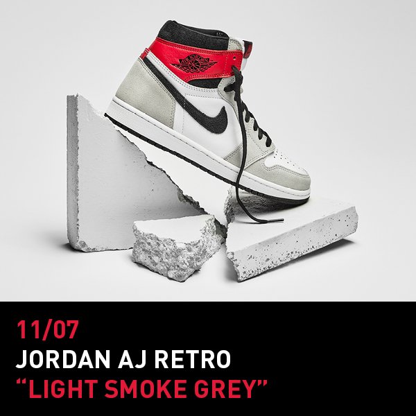 jordan 1 light smoke grey footlocker