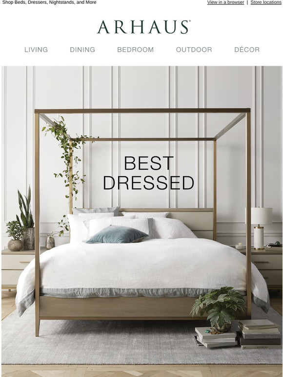 Arhaus Building Your Bedroom Suite Begins Here Milled