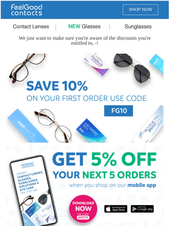 Save 5% on your next 5 orders 📱💕