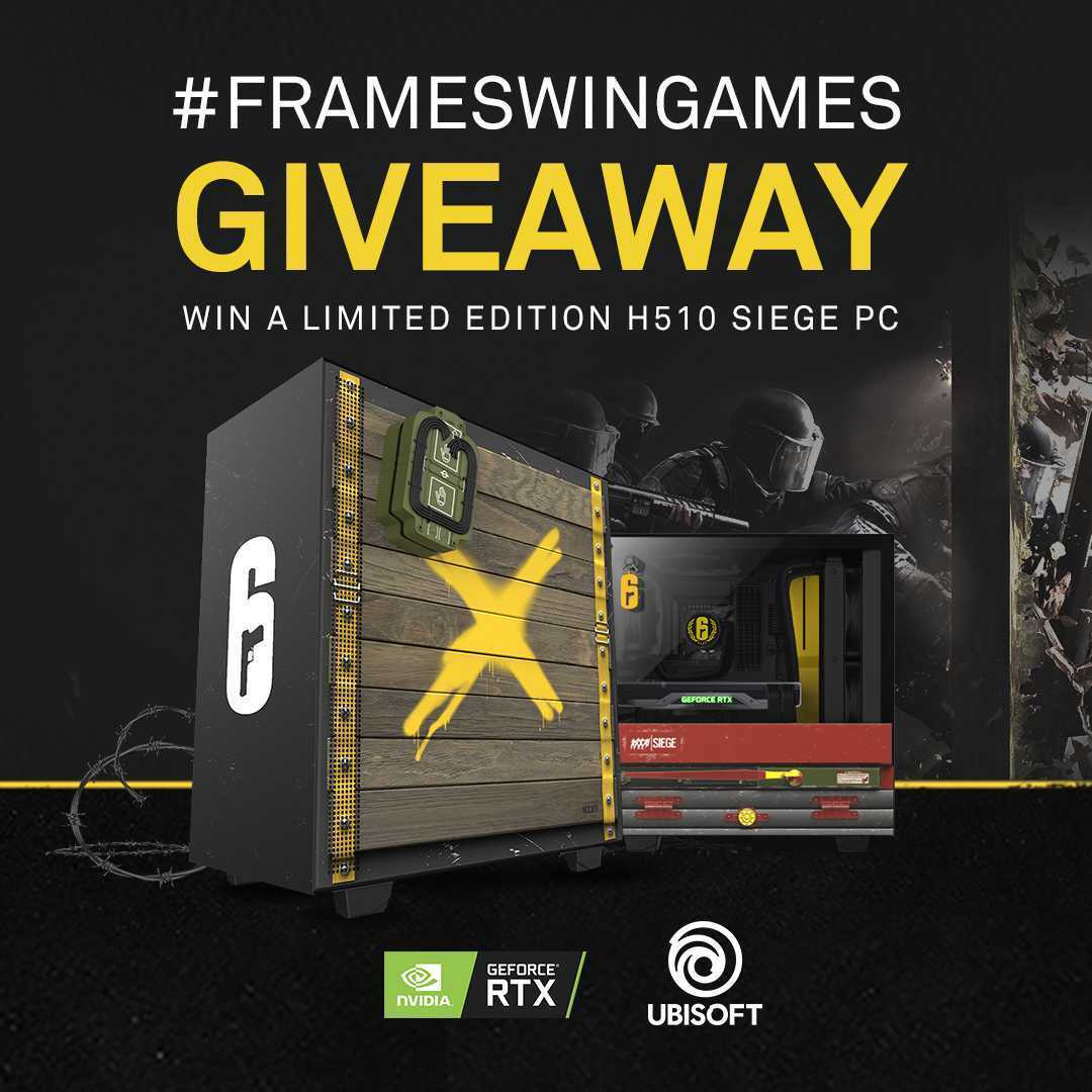 Nzxt Win A Limited Edition H510 Siege Pc And A Copy Of Rainbow Six Siege Milled