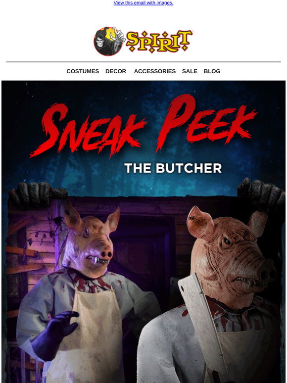 thumbnail image 2 of 2020 Spirit Halloween The Butcher Animatronic Review 2 of 12