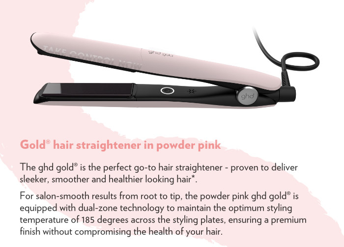 powder pink ghd