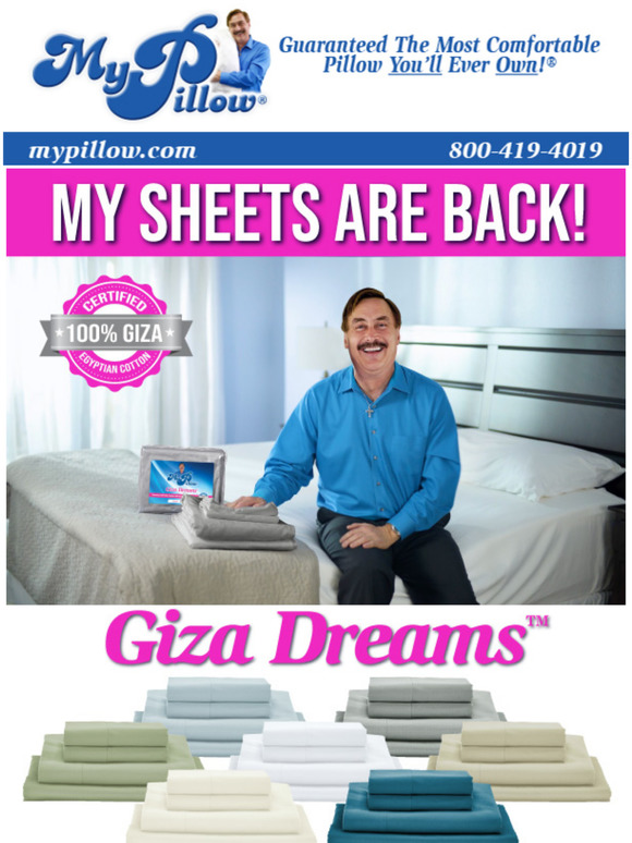 promo code for my pillow sheets