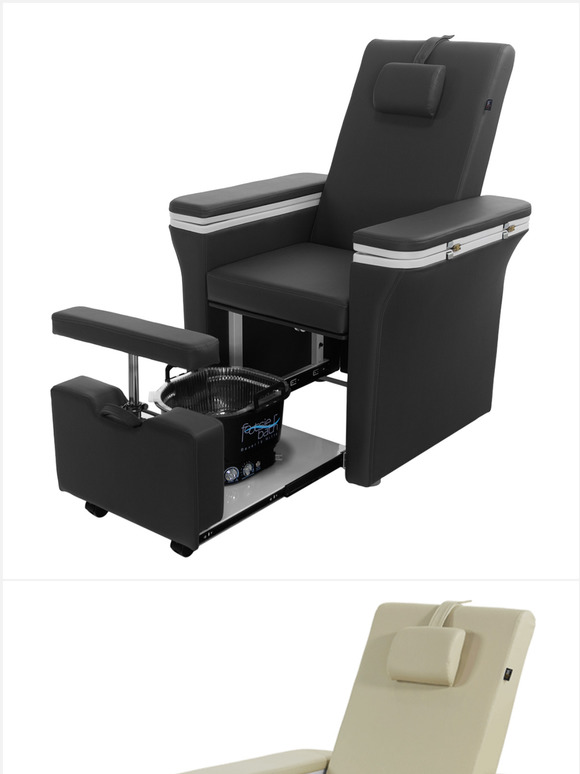 Skin Act Bella Pedicure Chair, No Plumbing Pedicure SpaNew Item! Milled