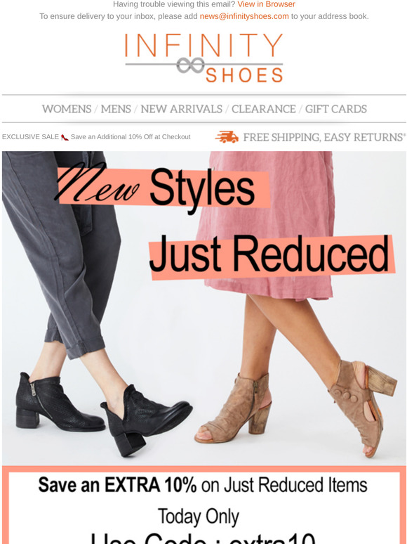 EXCLUSIVE SALE 👠 Save an Additional 10% Off at Checkout
